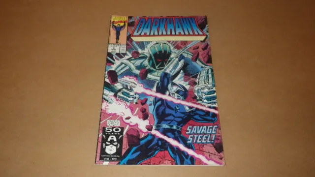 Darkhawk 4 Marvel Comics Vol. 1 No. 4 June 1991  VF 8.0