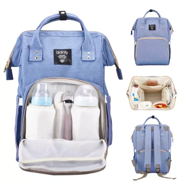 Baby Diaper Bag, Waterproof Travel Backpack for Boys and Girls, Nappy Tote Bags