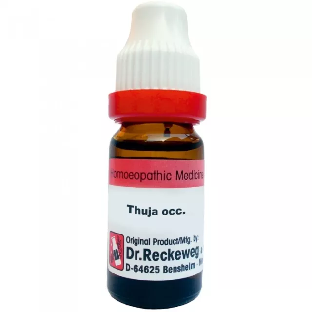 1x Dr Reckeweg Thuja Occidentalis 200CH Dilution 11ml