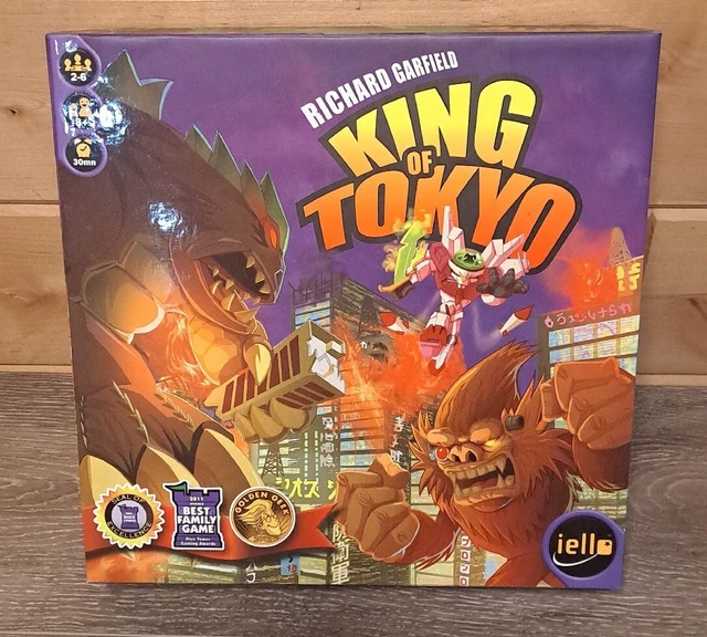 King of Tokyo Board Game 2014 Release - Richard Garfield IELLO. COMPLETE