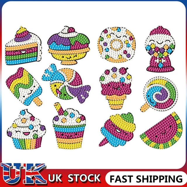 DIY Gem Art Sticker Cute Stickers Paint by Numbers for Kids Adult (BT086)