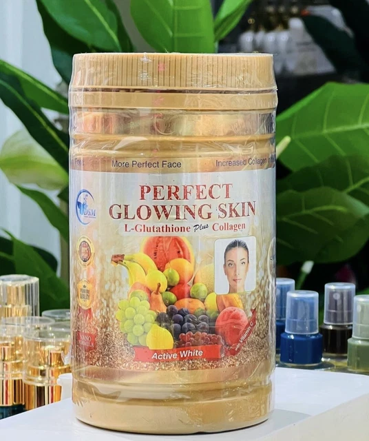 PHYTO PERFECT GLOWING skin Supplement with L-Glutathione plus Collagen 750G  27.00 - PicClick UK