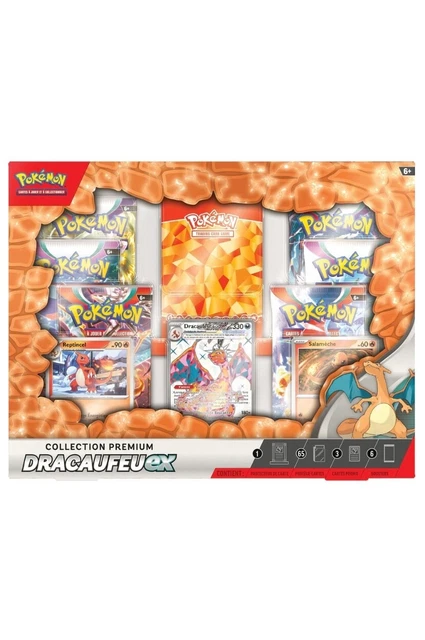 POKÉMON JCC: COLLECTION Premium Dracaufeu-ex Boîte EUR 45,00 - PicClick FR