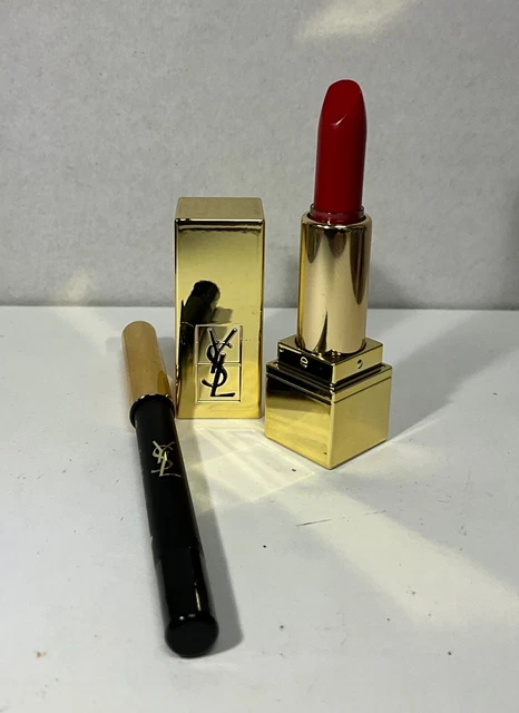 YSL MINI ROUGE Pur Couture No 01 Lipstick Eyeliner Waterproof Eye Pencil 01 15.00 PicClick UK