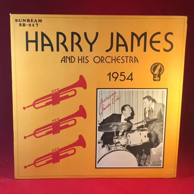 HARRY JAMES AND HIS ORCHESTRA 1954 Sendungen USA Vinyl LP Buddy Rich Hayes