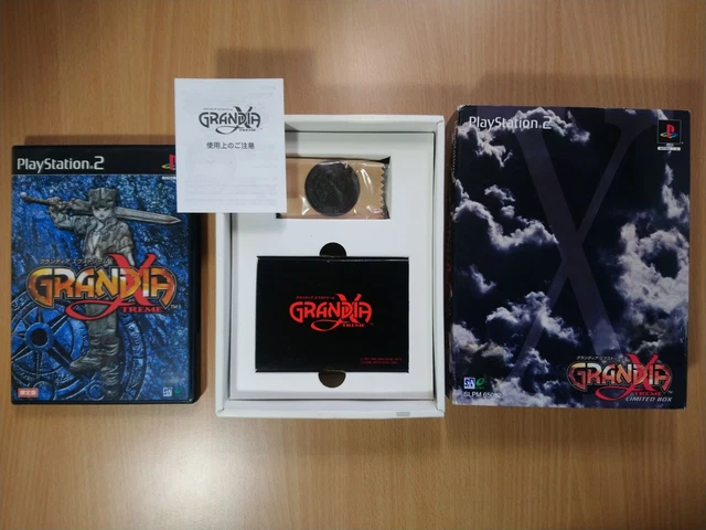PS2 Grandia Xtreme (Limited Box) (Japan Ver.) GAME ARTS SONY PLAYSTATION 2 B