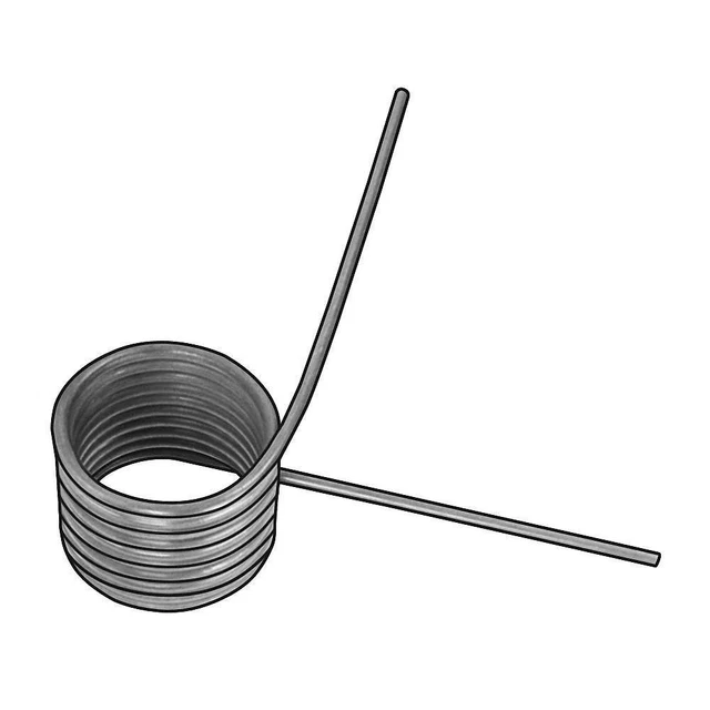 GRAINGER APPROVED 3HPN9 Torsion Spring,270 Deg,1.342 OD