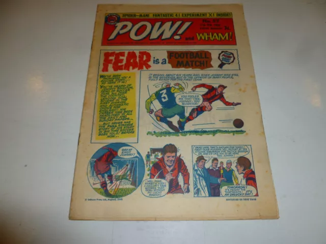 POW! & WHAM Comic - No 57 - Date 17/02/1968 - Power Comic