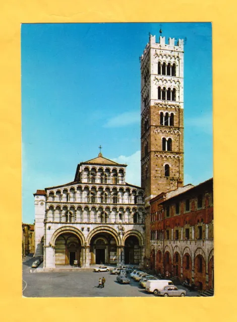 Cartolina Lucca S Martino facciata  non viaggiata