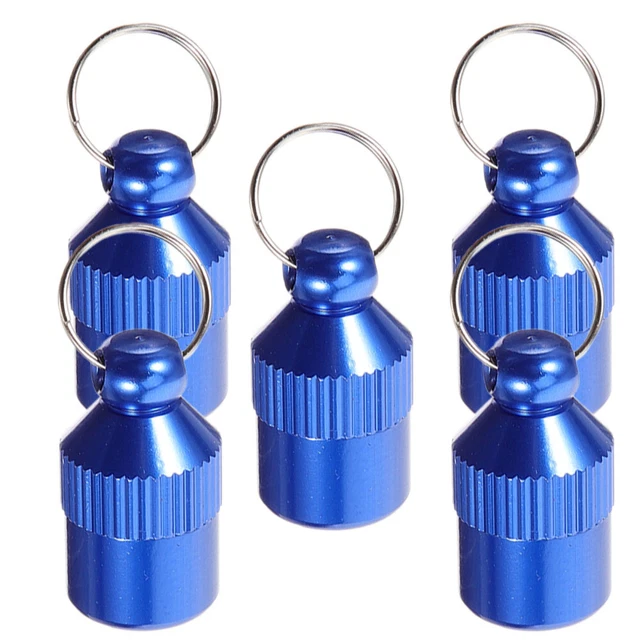 5 Pcs Dog Supplies Anti-lost Pet Tag Paper Holder Aluminum Alloy