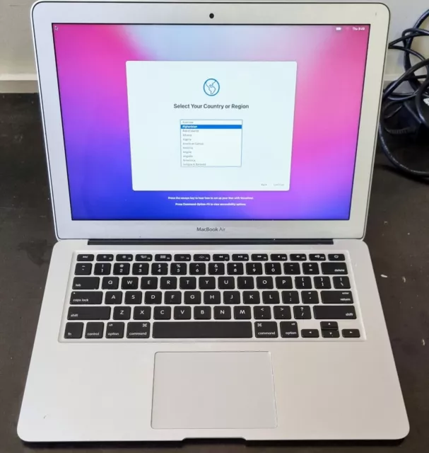 13" Apple MacBook Air "Core i5" 1.6 GHz, (2015) OSX Monterey A1466, 256GB SSD