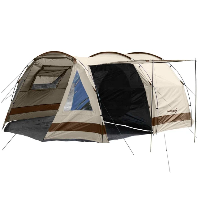 ECD Germany Campingzelt Für 3 Personen - Wasserdichtes Iglu-Zelt 210x180x120 Cm