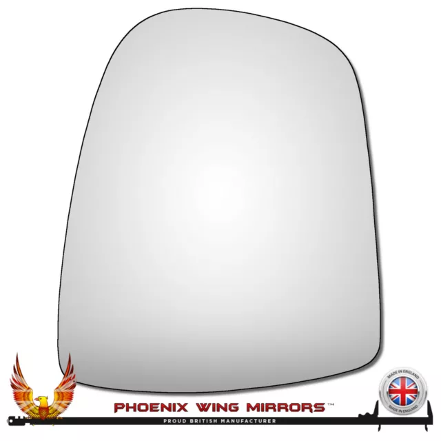 Left Hand Passenger Side Vauxhall Vivaro Van 2000-2013 Wing Door Mirror Glass