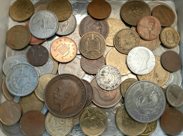 Münzen Sammlung Aus Aller Welt Mit Alten Münzen Ab 1893 Konvolut Lot Nachlass