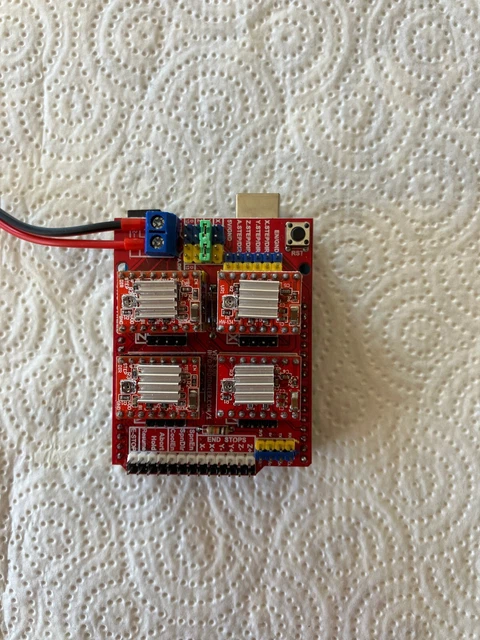 CNC SHIELD V3 zum betreiben mit Estlcam V11 oder V12 oder mit GRBL V1 ...