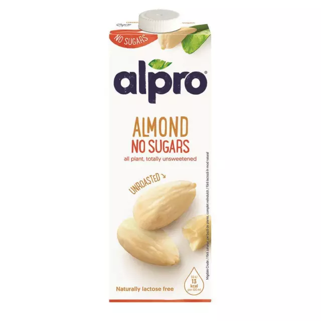 Alpro Amande Sans Sucre Boisson Longue Durée Produit Casher 1Litre