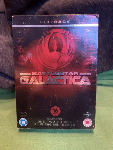 Battlestar Galactica - Series 1-3 - Complete (Box Set) (DVD, 2007)