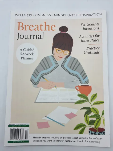 Breathe Journal Issue 37  "Mindfulness / Inspiration / Wellness / Guided Planer