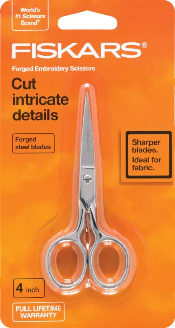 Fiskars Forged Embroidery Scissors 4"9297