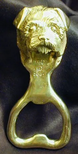 NORFOLK TERRIER Bottle Opener in Bronze