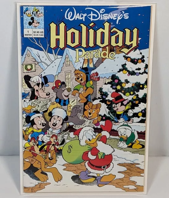 Walt Disney Holiday Parade Comic Winter #1 NM  Boarded and Sleeved