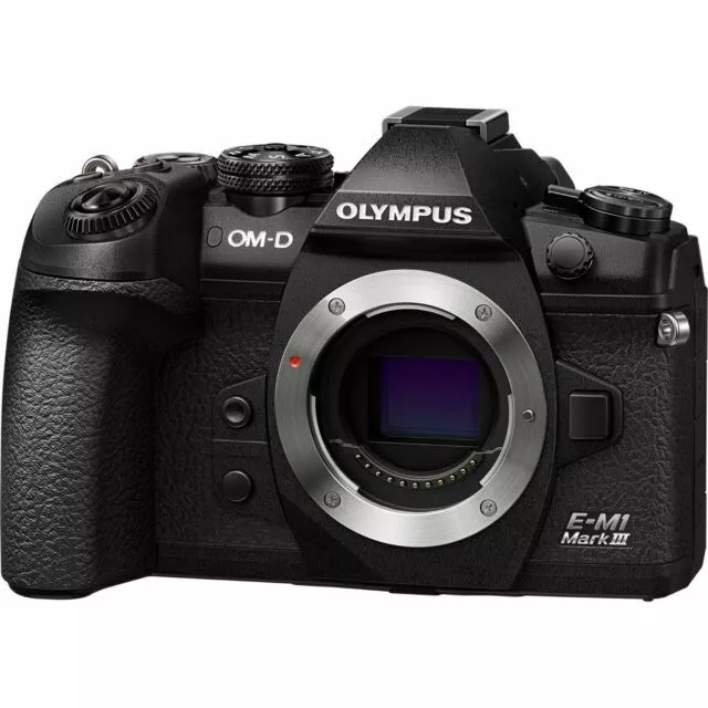 Olympus OM-D E-M1 Mark III Digital Camera Body Only - Black