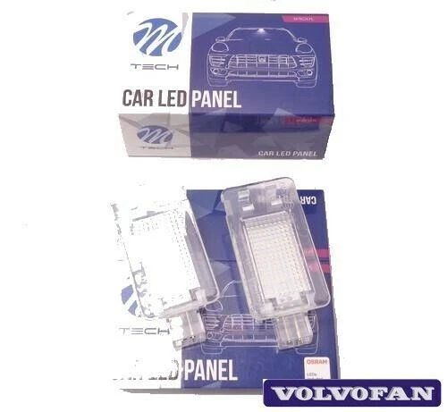 Luce interna Kit lampada ingresso. 2 pezzi. LEDVOLVO S80 V70 XC70...