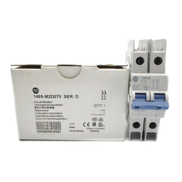 Allen Bradley 1489-M2D070 Ser. D 277Vac 7A Nsmp