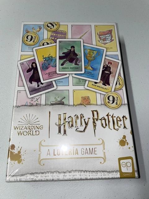Harry Potter: Factory Sealed Lotería Mexican BINGO Game