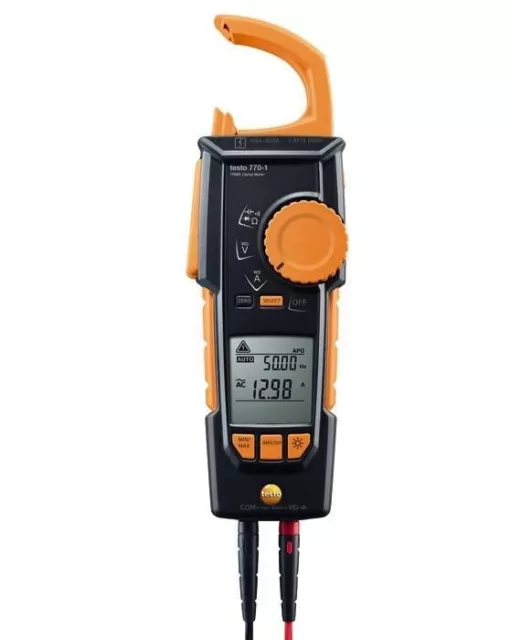 Testo 770-1 Cable-Grab Clamp Meter for current measurement in switching cabinets