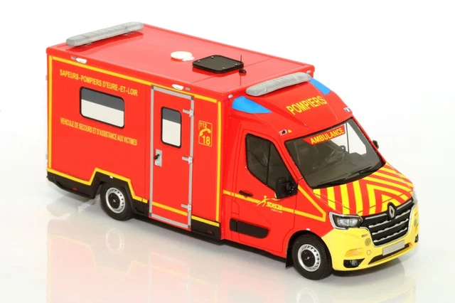 ALERTE 0141 - RENAULT MASTER 2019 WAS VSAV SDIS 59 - NORD