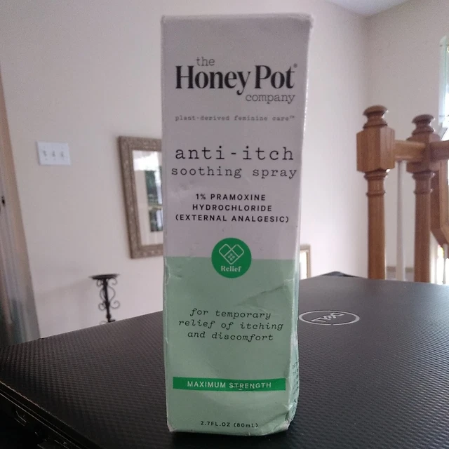 HONEY POT COMPANY AntiItch Soothing Spray Maximum Strength 2.7oz 1 9