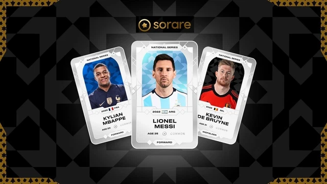 Gratis Spielerkarte für SORARE online Fussballmanager, Fußball WM, NBA, MLB, ETH
