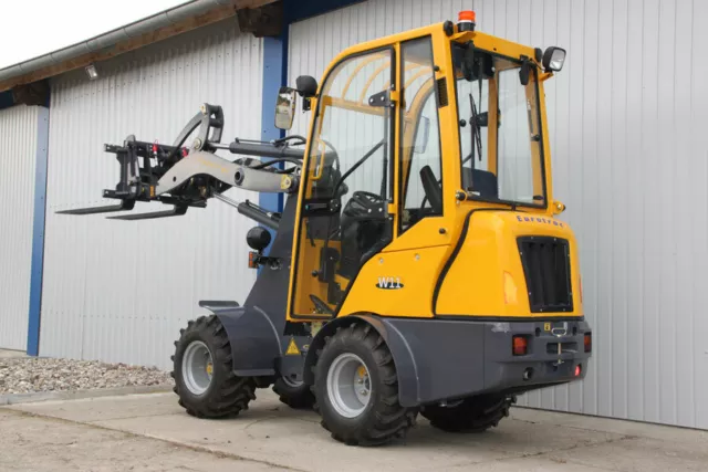 Hoflader Eurotrac W 11 Vollkabine Standard  Radlader. Neumaschine!!