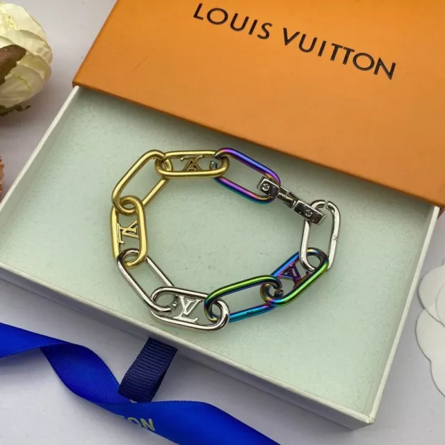 Louis Vuitton Unicef X Virgil Abloh Lockit Bracelet - Black, Sterling  Silver Charm, Bracelets - LOU794830