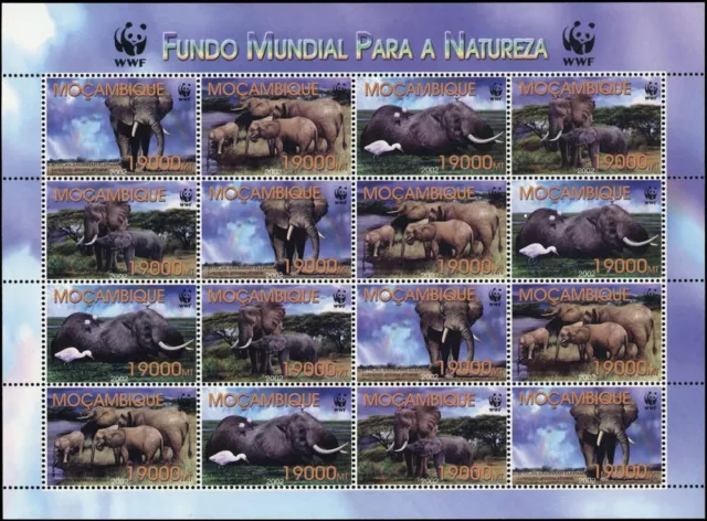 2002, Mocambique, 2393-96 KB ZD, ** - 1805840