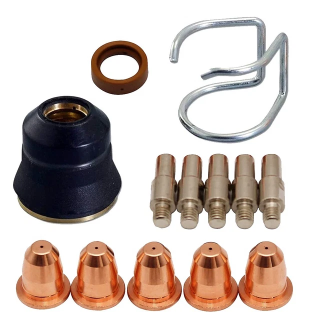 Kit d'embouts électrode polyvalent PR0110 PD011608 pour torche de découpe plas