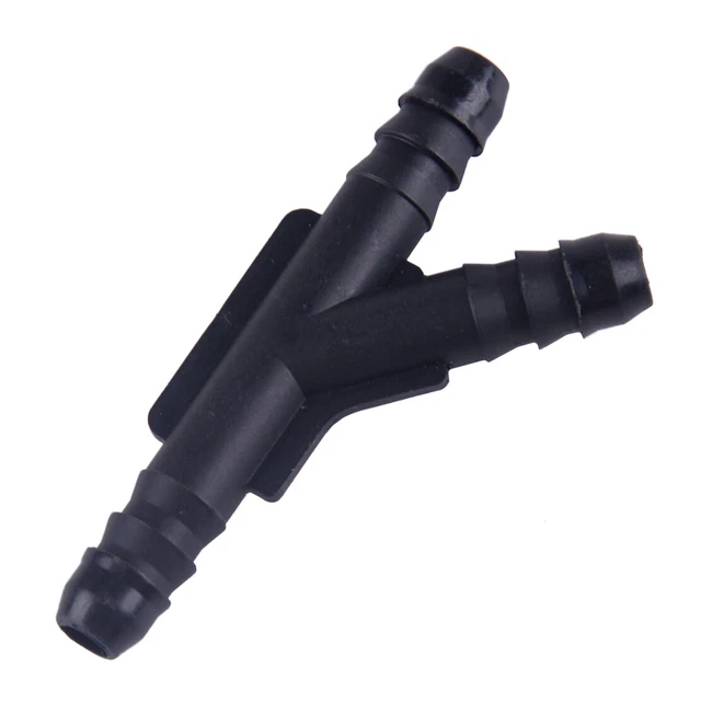 Coupler Tubing Hose Pipe m 1x 1/4" 6mm-5/16"8mm Y 3Way Union Fuel Line Connector