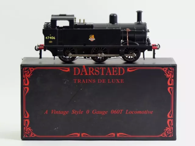 Darstaed Trains De Luxe Vintage Style '0' Gauge 060T Loco No. 47406 (Boxed)