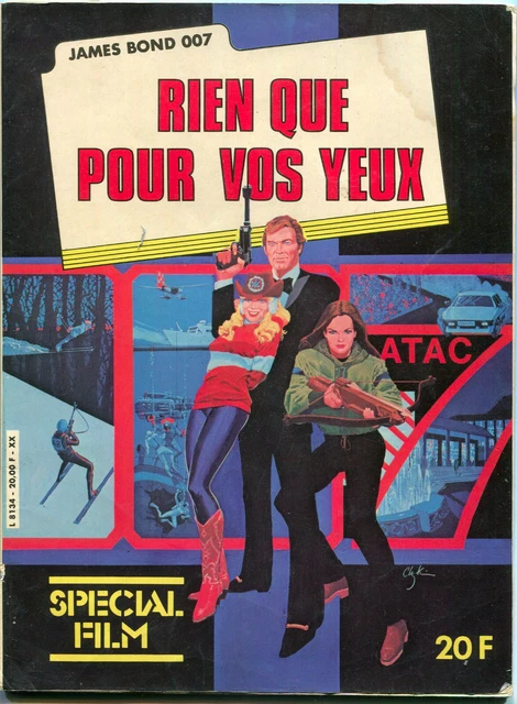James Bond – Peugeot 504 – Rien Que Pour Vos Yeux – GE Fabbri – Neuve En Boîte