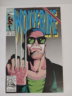 Wolverine #59 high grade Marvel Comics 1992 Terminator Homage Cover Jubilee NM+