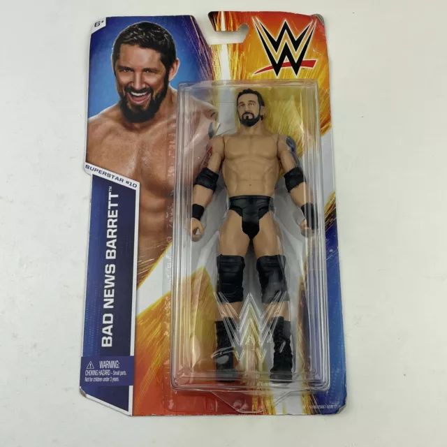 WWE Mattel Basic Series #10 Wrestling Figure BAD NEWS BARRETT