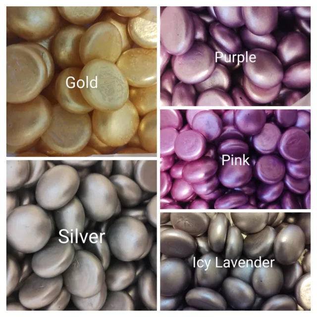 METALLIC Decorative Glass Pebbles Mosaic Gems Nuggets Marbles Vase Wedding Craft