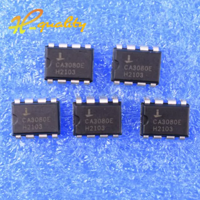 5PZ CA3080E CA3080EZ 8 PIN CA3080 NTERSIL OP AMP Circuito integrato NUOVO REGNO UNITO