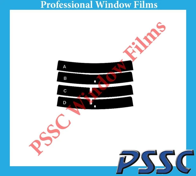 PSSC Pre Cut Sun Strip Car Auto Window Film for Kia Niro 2017 50% Light Smoke