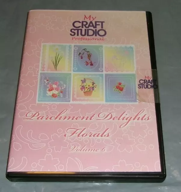 My Craft Studio - PERGAMINO DELITES FLORALES VOL 6 - CD.ROM