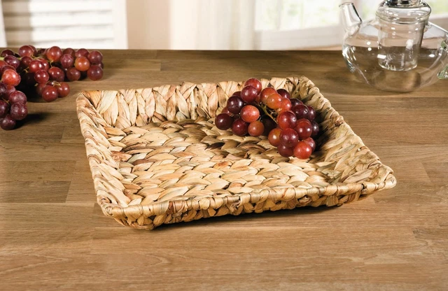 Salvare Set 2x Schale " Quadrato " Cestino Decorazione Riempi