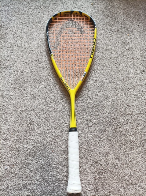 Raquette De Squash Prince TF Zone – Force Titanium – Orange/Blanc – Occasion