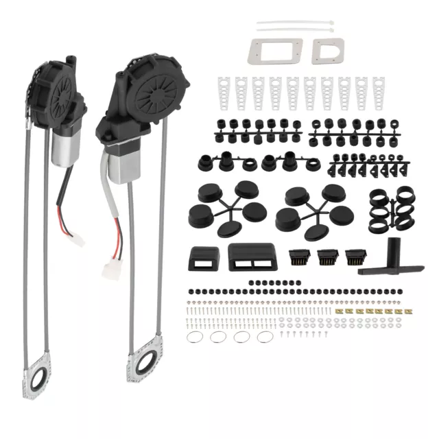 KIT ALZACRISTALLI ELETTRICI 2 Universale Conversione Regolatore Ascensore 12V