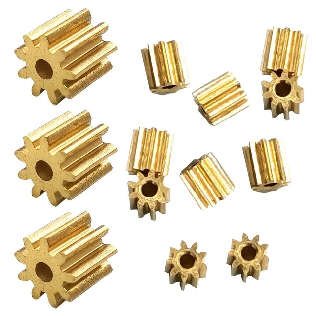 High Quality 91A Parts Brass Pinion Gear Aircraft Gear 9 Tooth Gear Motor Gears